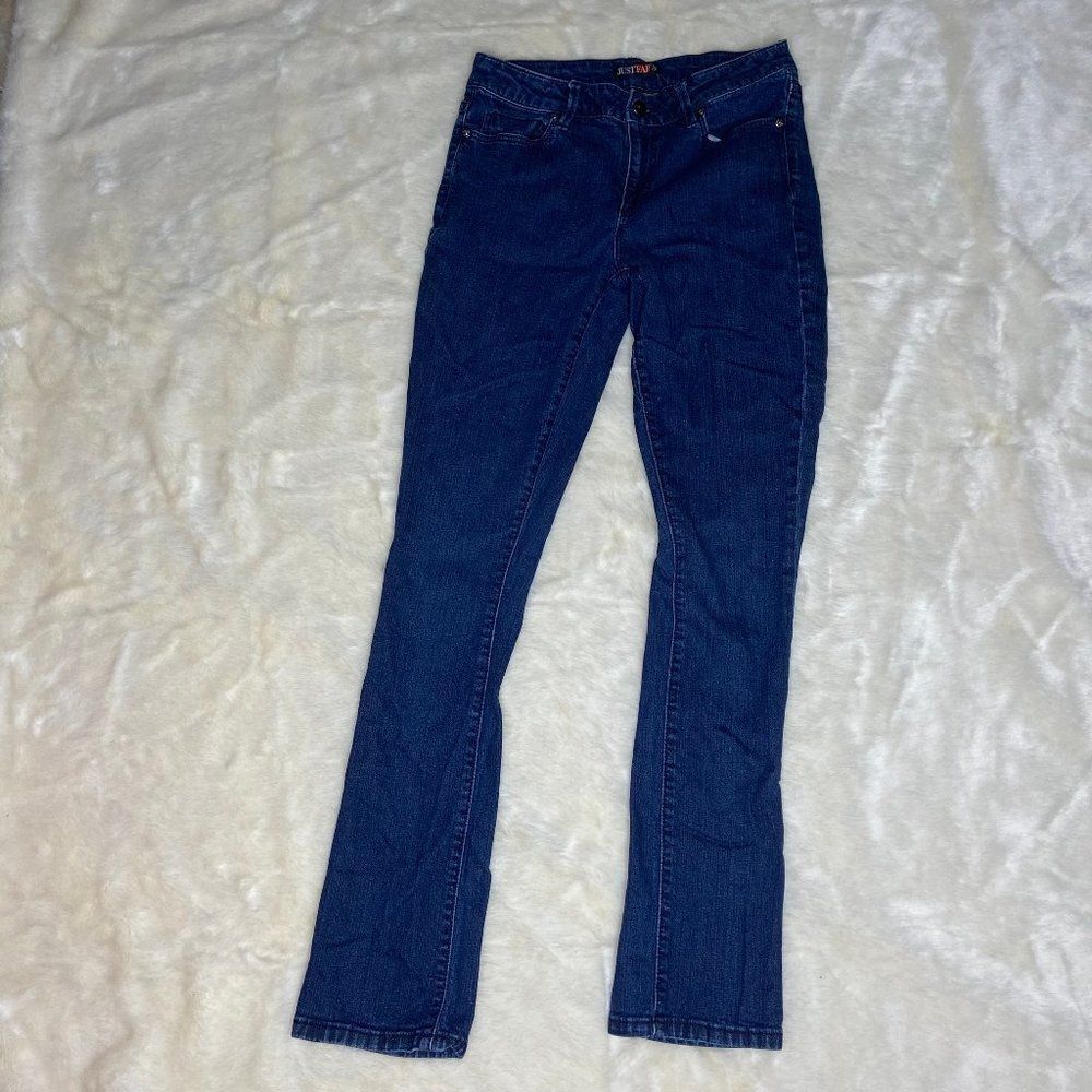 JustFab denim jeans sizse 28 skinny straight
